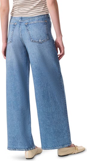 Miramar Sofie Trompe L'Oeil High Waist Wide Leg Jeans