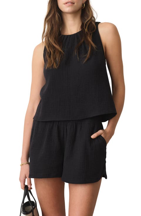 Serena Cotton Gauze Tank