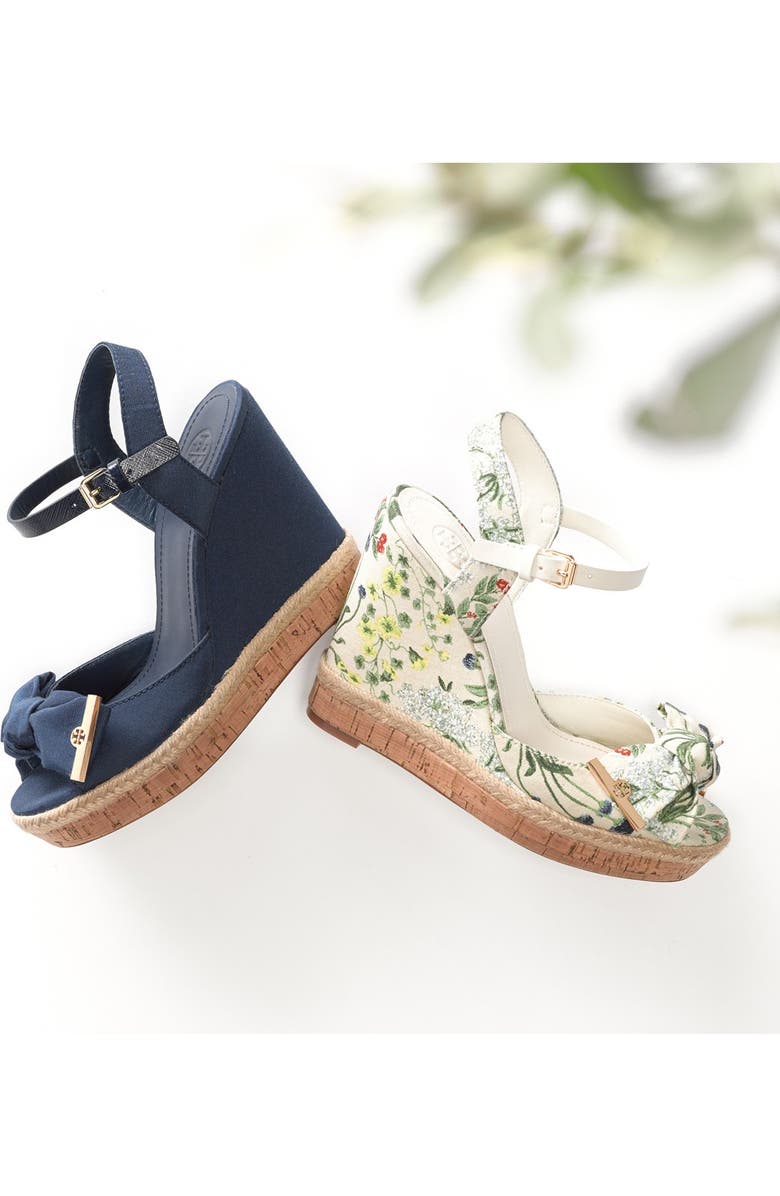 Tory Burch 'Penny' Wedge Sandal, Alternate, color,