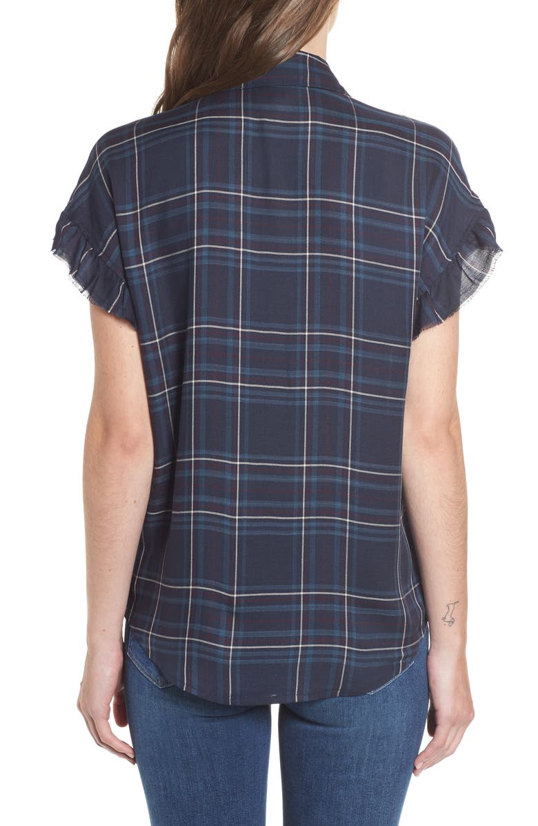 PAIGE Jaylin Plaid Shirt, Alternate, color, 