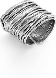 Karine Sultan Adjustable Band Ring