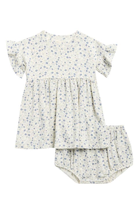 Ditsy Babydoll Dress With Bloomers (Toddler & Little Kid)