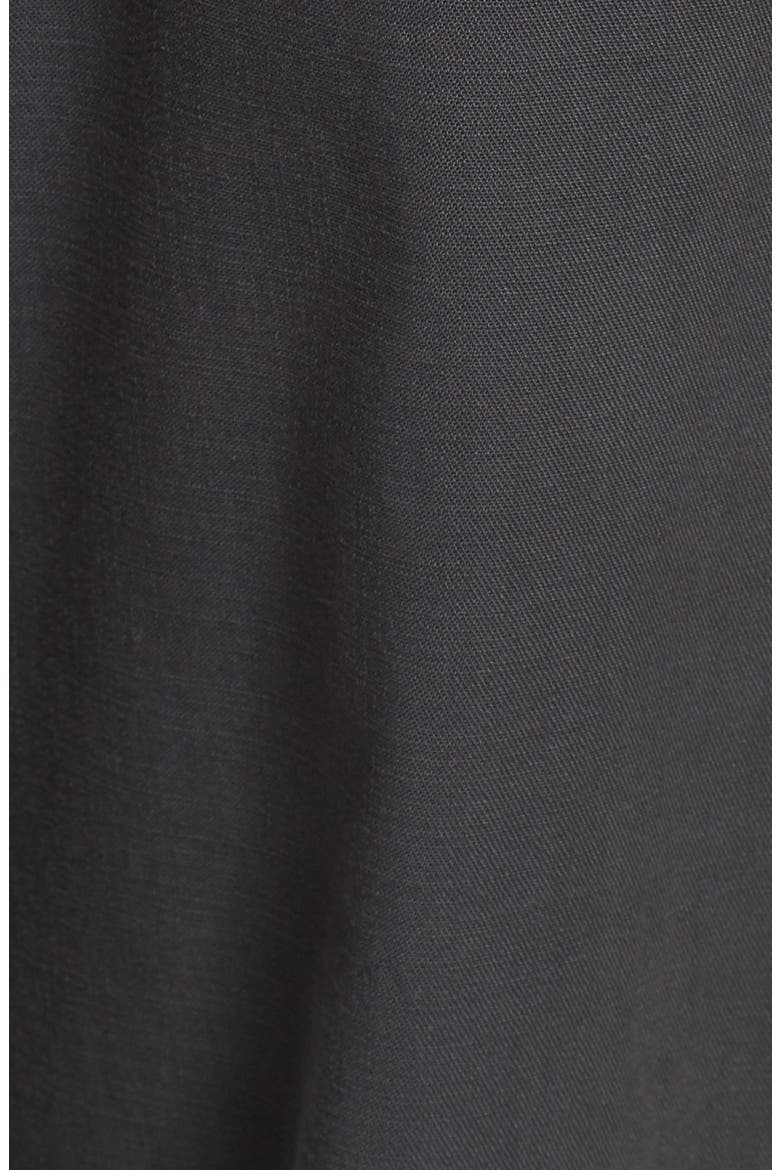 Drawstring Waist Ankle Pants, Alternate, color, GREY EBONY