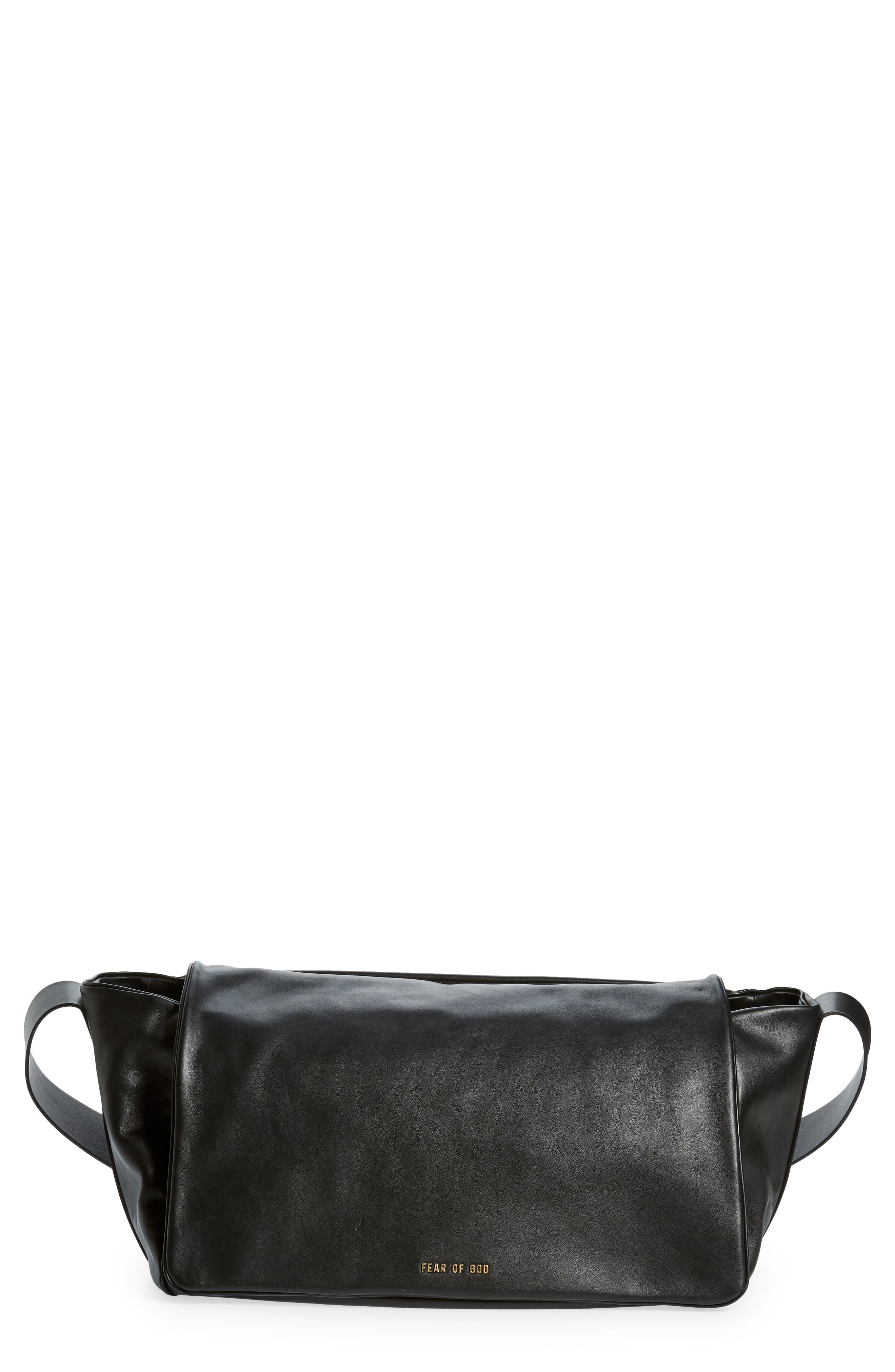 Fear of God Eternal Newspaper Messenger Bag, Main, color, 