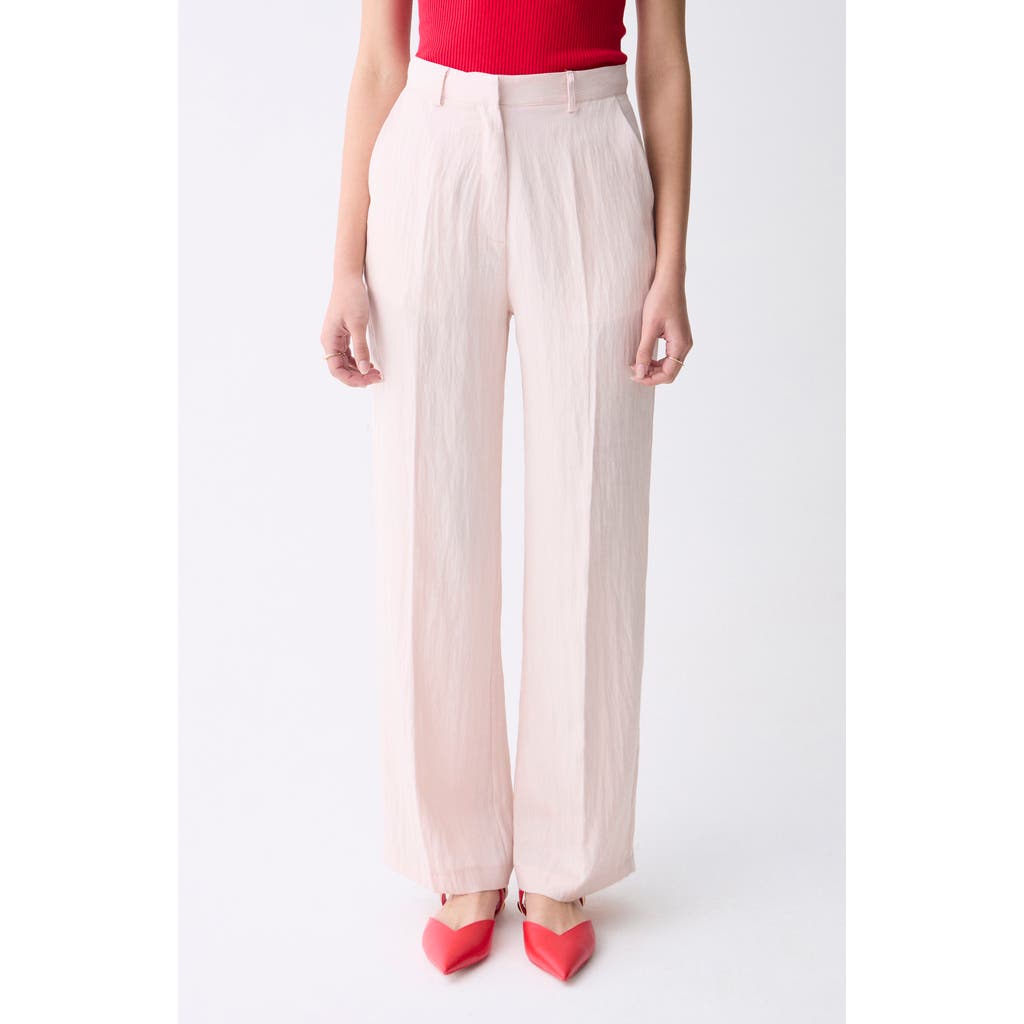 Deluc Caleira Straight Leg Pants In Pink