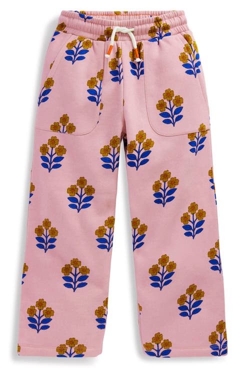Kids' Floral Print Wide Leg Sweatpants (Toddler, Little Kid & Big Kid)