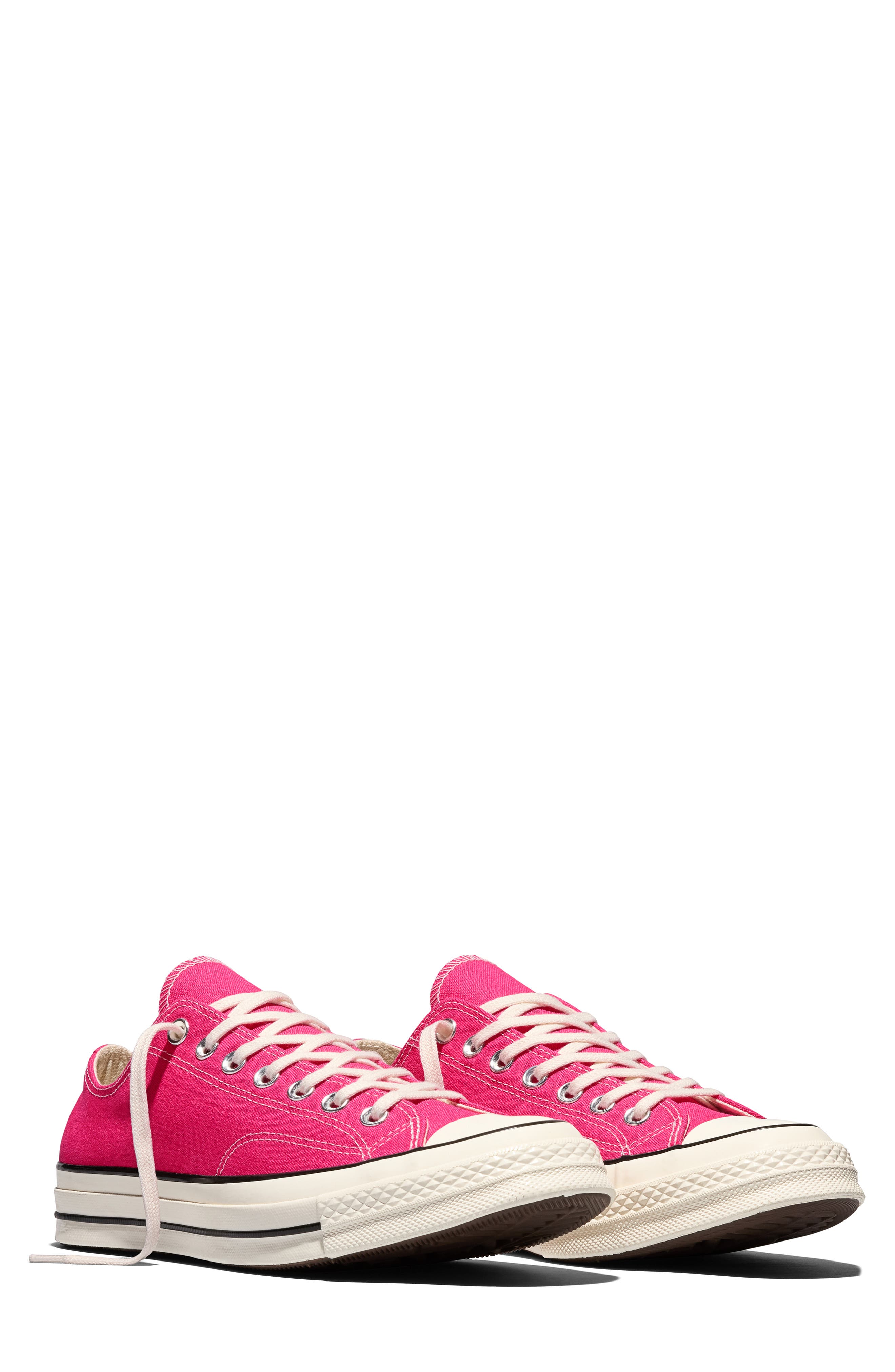 Chuck 70 Gender Inclusive Sneaker, Alternate, color, ROUGH RASPBERRY/ EGRET/ BLACK