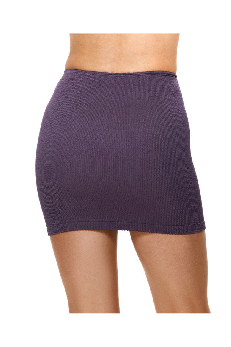 Tubular Swim Skirt/ Tube Top, Alternate, color, Aubergine
