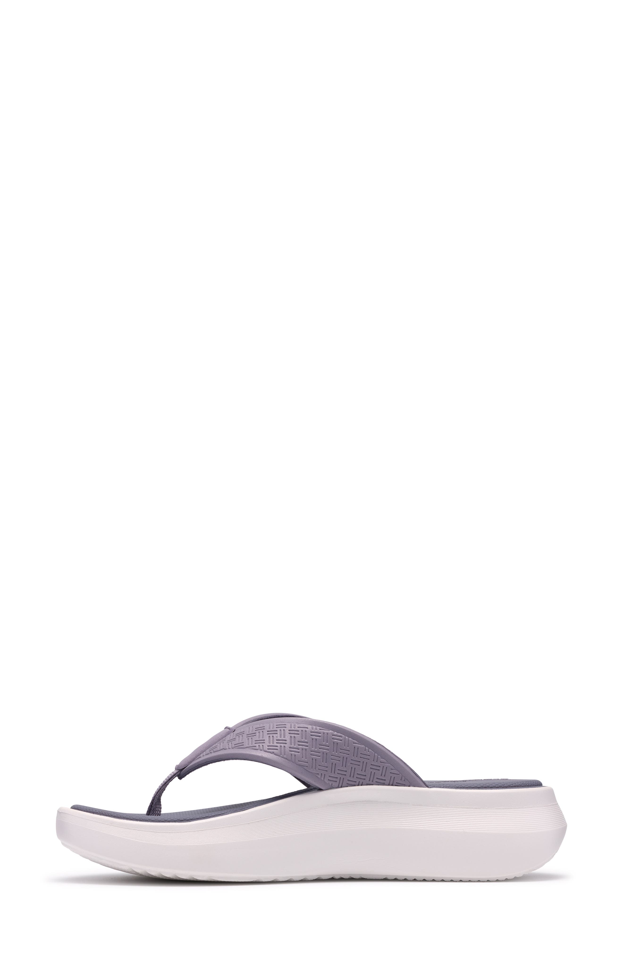 Solvana Thong Toe Platform Sandal, Alternate, color, PURPLE GREY