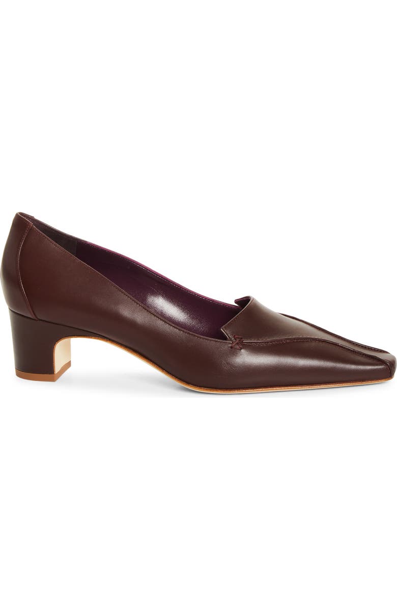 Manolo Blahnik Cleofelo Loafer Pump, Alternate, color, Dred 6025
