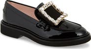 Roger Vivier Viv Rangers Crystal Buckle Loafer