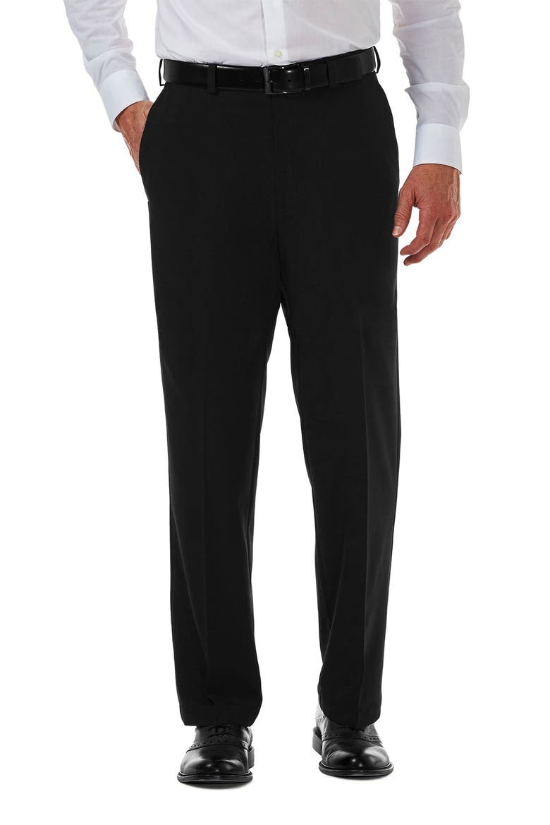 Cool 18® PRO Classic Fit Flat Front Pant, Main, color, BLACK