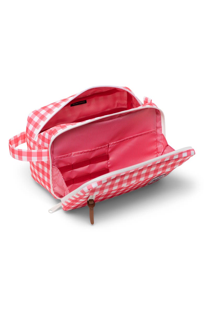 Herschel Supply Co. Chapter X-Large Dopp Kit, Alternate, color, Sun Kisses Gingham