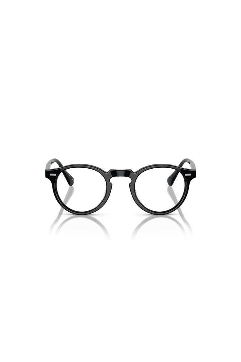 GREGORY PECK 47MM OPTICAL, Alternate, color, BLACK