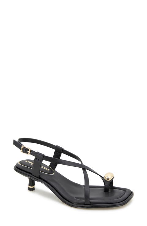 Geala Slingback Kitten Heel Sandal (Women)