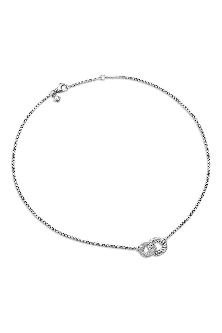 Belmont Necklace with Diamonds, Alternate, color, DIAMOND