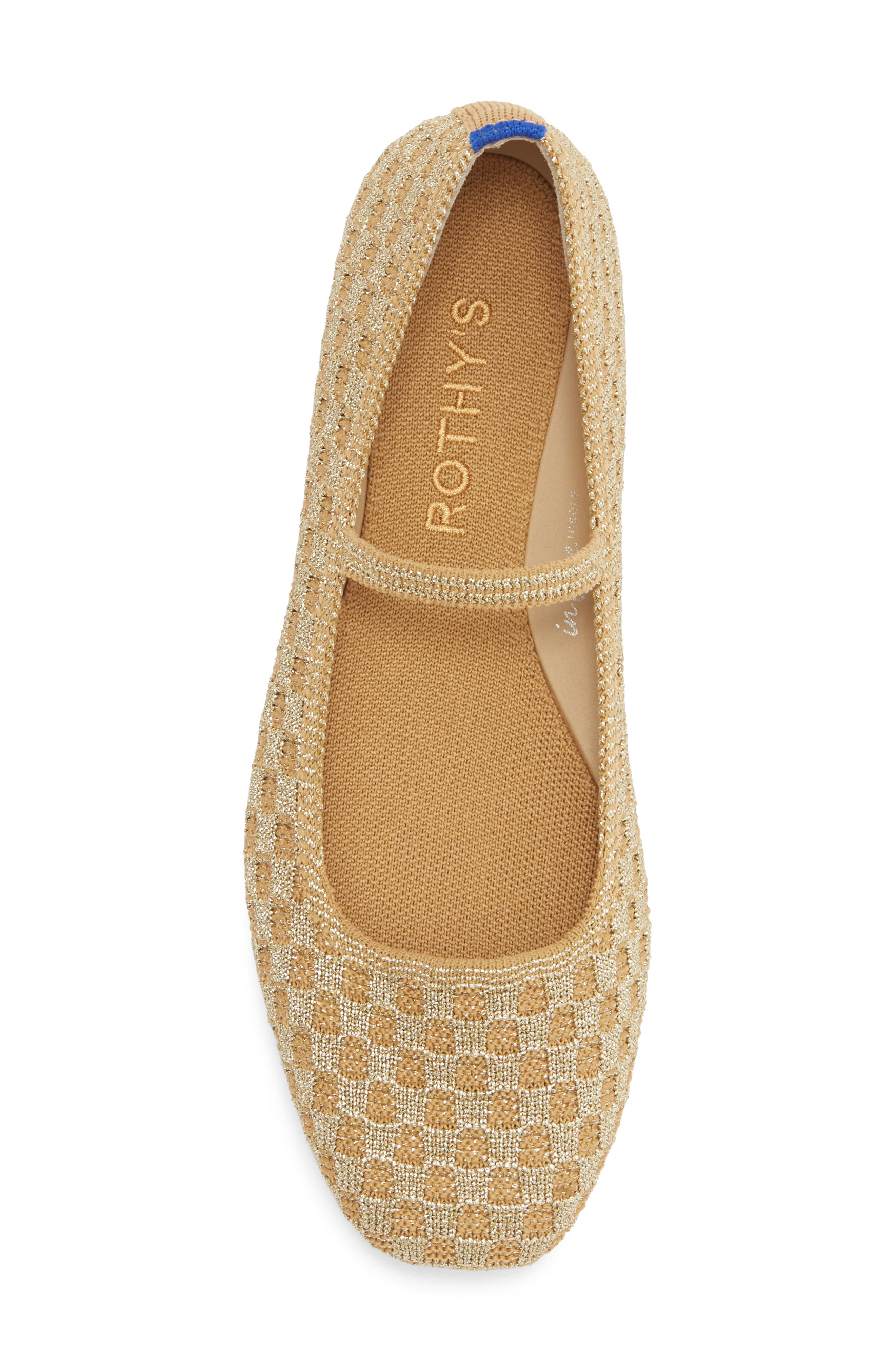 The Max Square Mary Jane, Alternate, color, GOLDEN SUN BASKETWEAVE