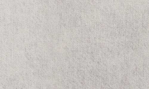 Allsaints Lily Denim Shacket Dress In Snow Grey