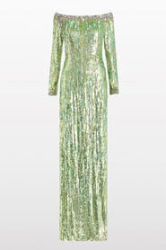 Jenny Packham Marnie Sequin Maxi Dress