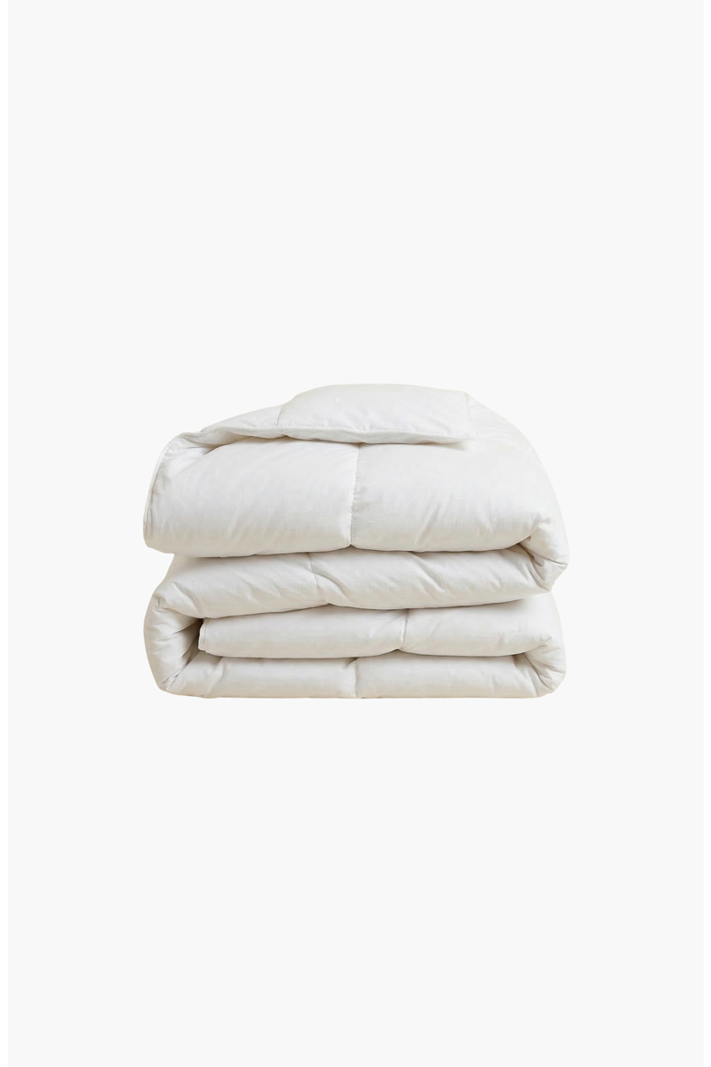 Down Comforter, Main, color, White