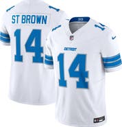 Nike Men's Nike Amon-Ra St. Brown White Detroit Lions Vapor F.U.S.E. Limited Jersey