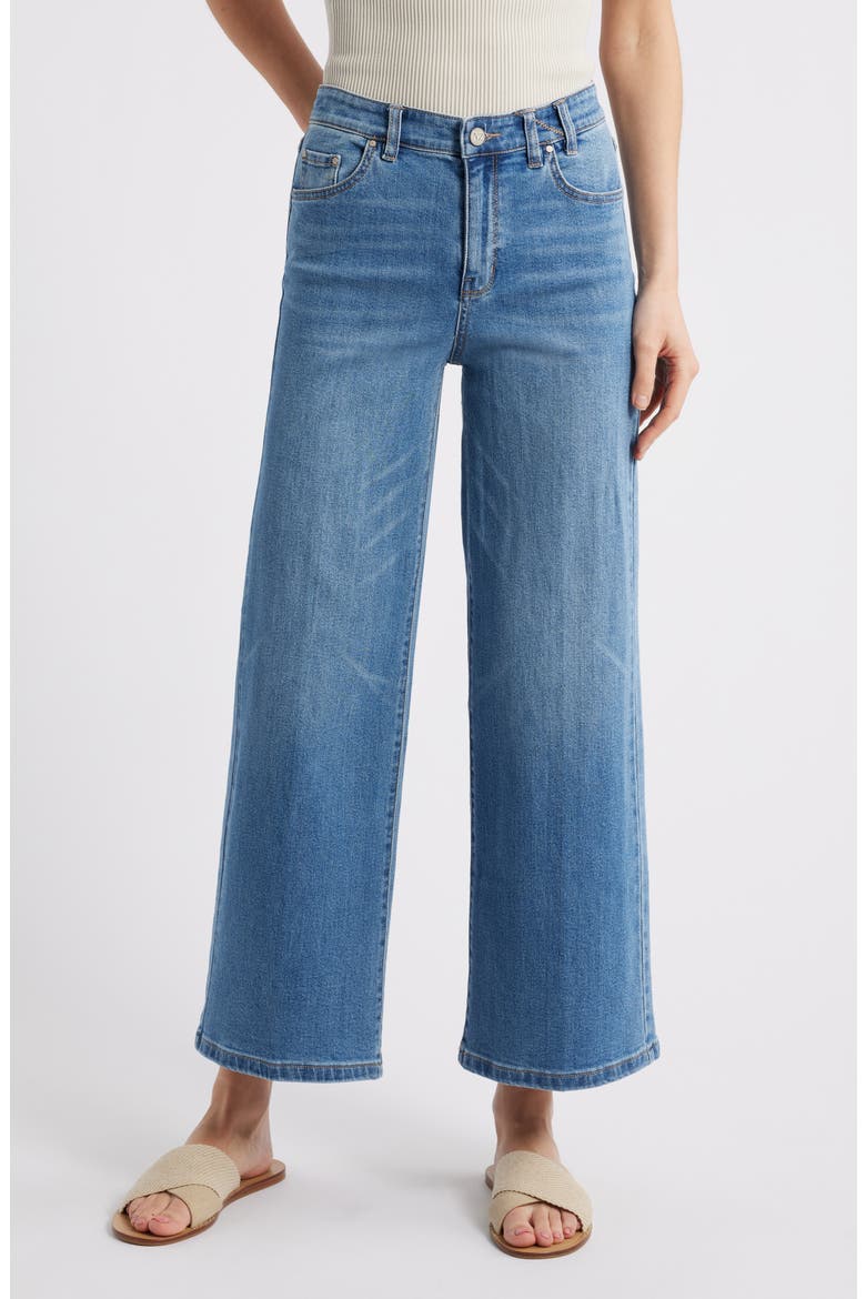 Weekend Wide Leg Jeans, Main, color, SKYLINE