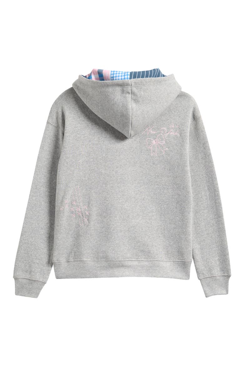 City Patch Hoodie, Alternate, color, HEATHER GREY