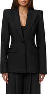 Naked Wardrobe One-Button Blazer