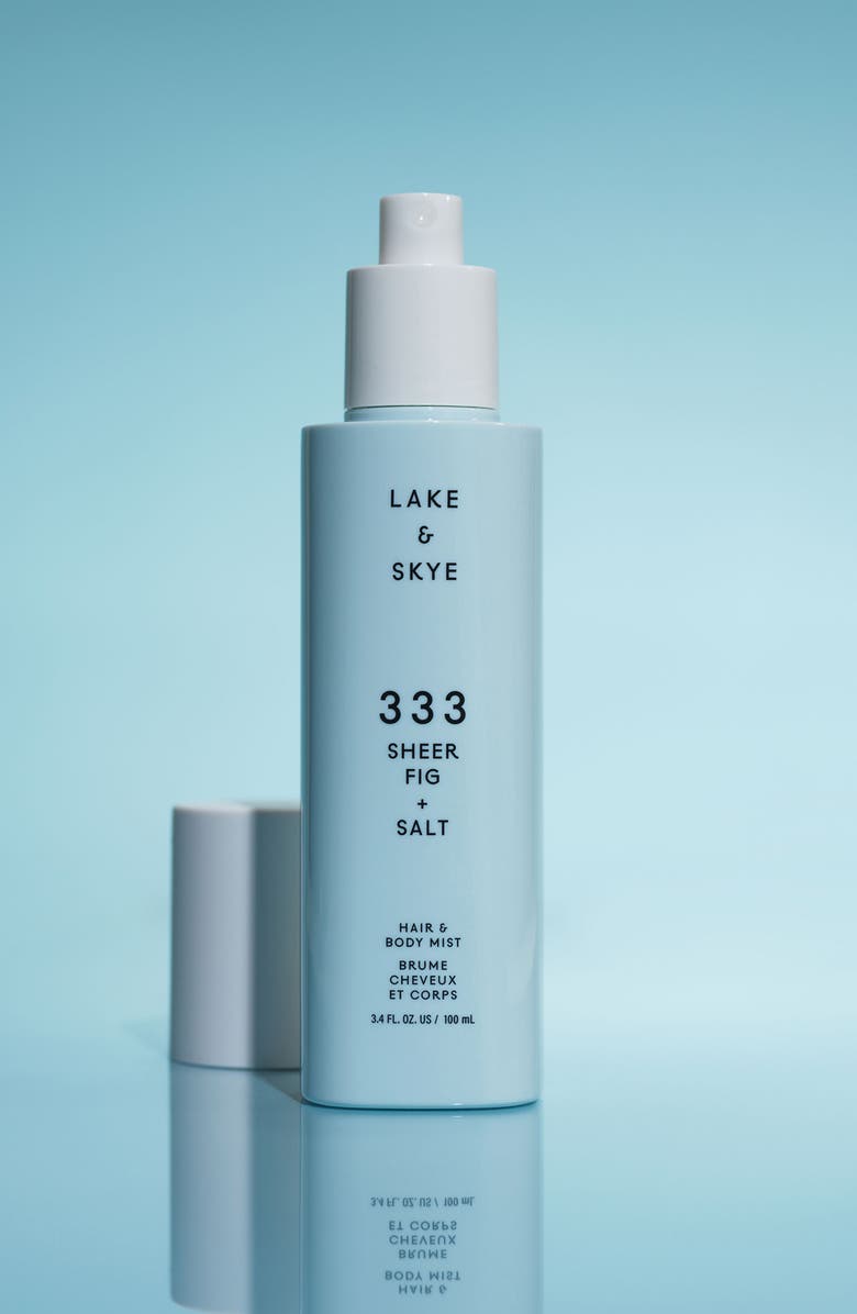 Lake & Skye 333 Sheer Fig + Salt Hair & Body Mist, Alternate, color, 
