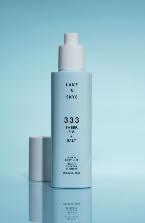 Lake & Skye 333 Sheer Fig & Salt Hair & Body Mist