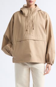 Róhe Oversize Hooded Cotton Anorak