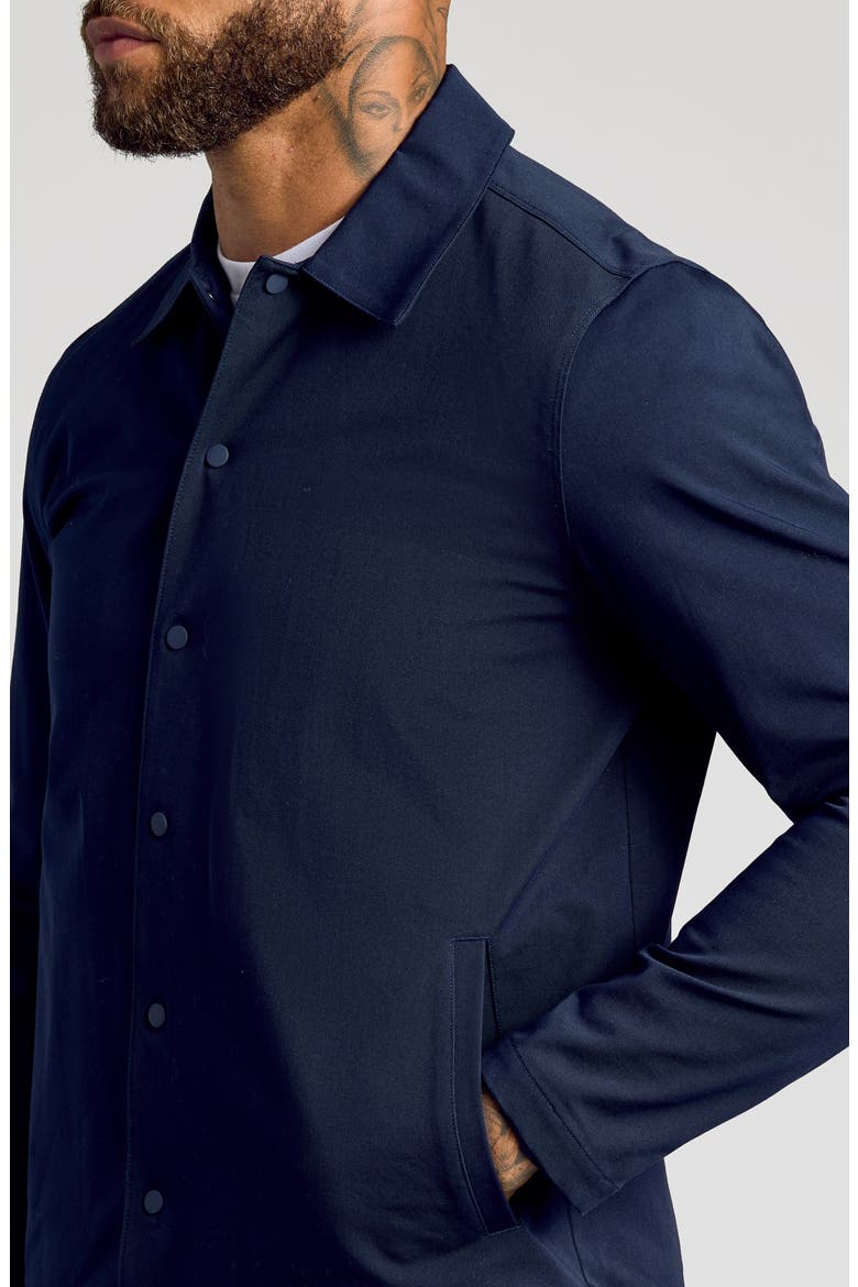 Water Repellent Coach's Jacket, Alternate, color, NAVY