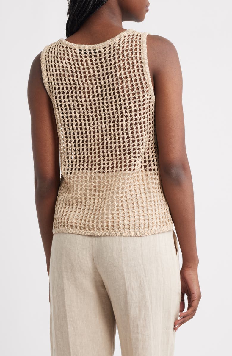 MANGO Borabora Sheer Knit Top, Alternate, color,