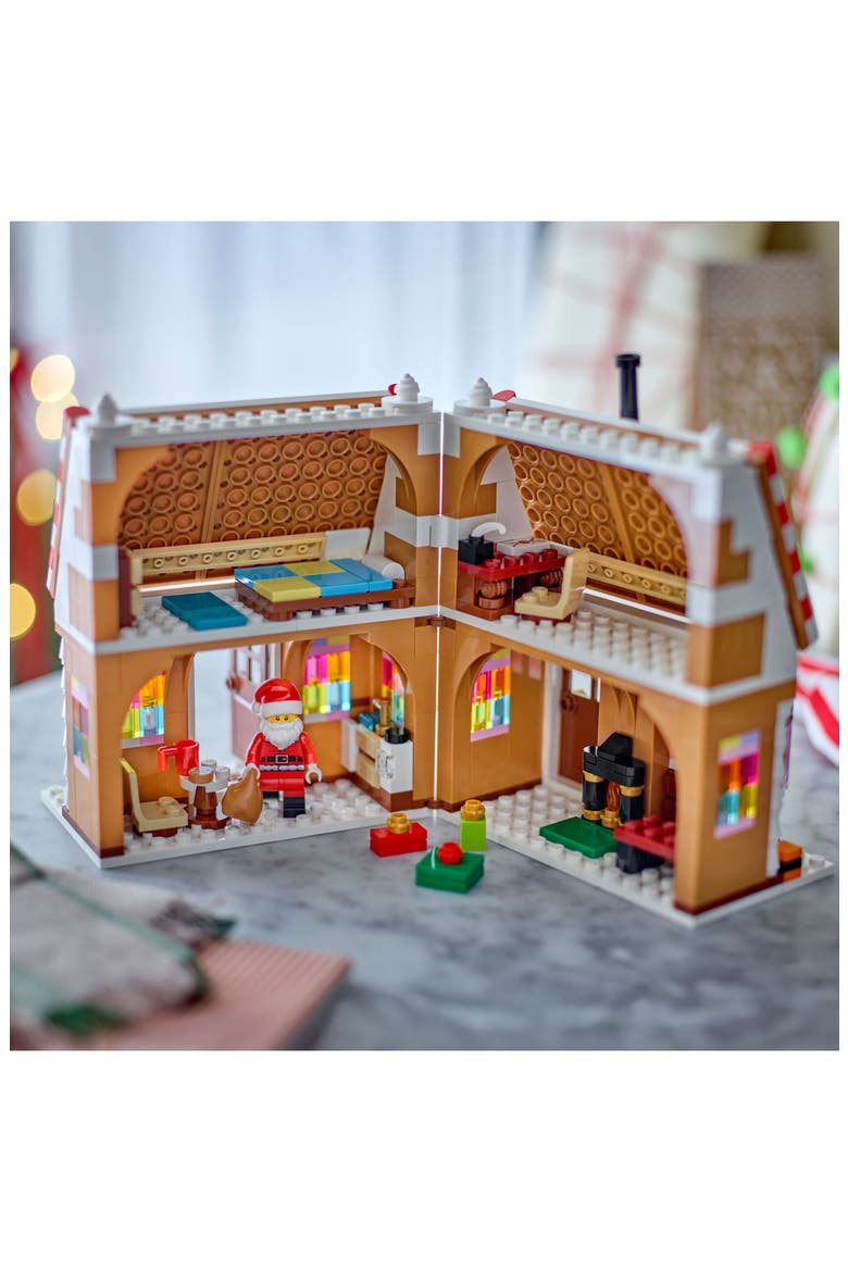 Festive Gingerbread House 40809, Alternate, color, MULTI