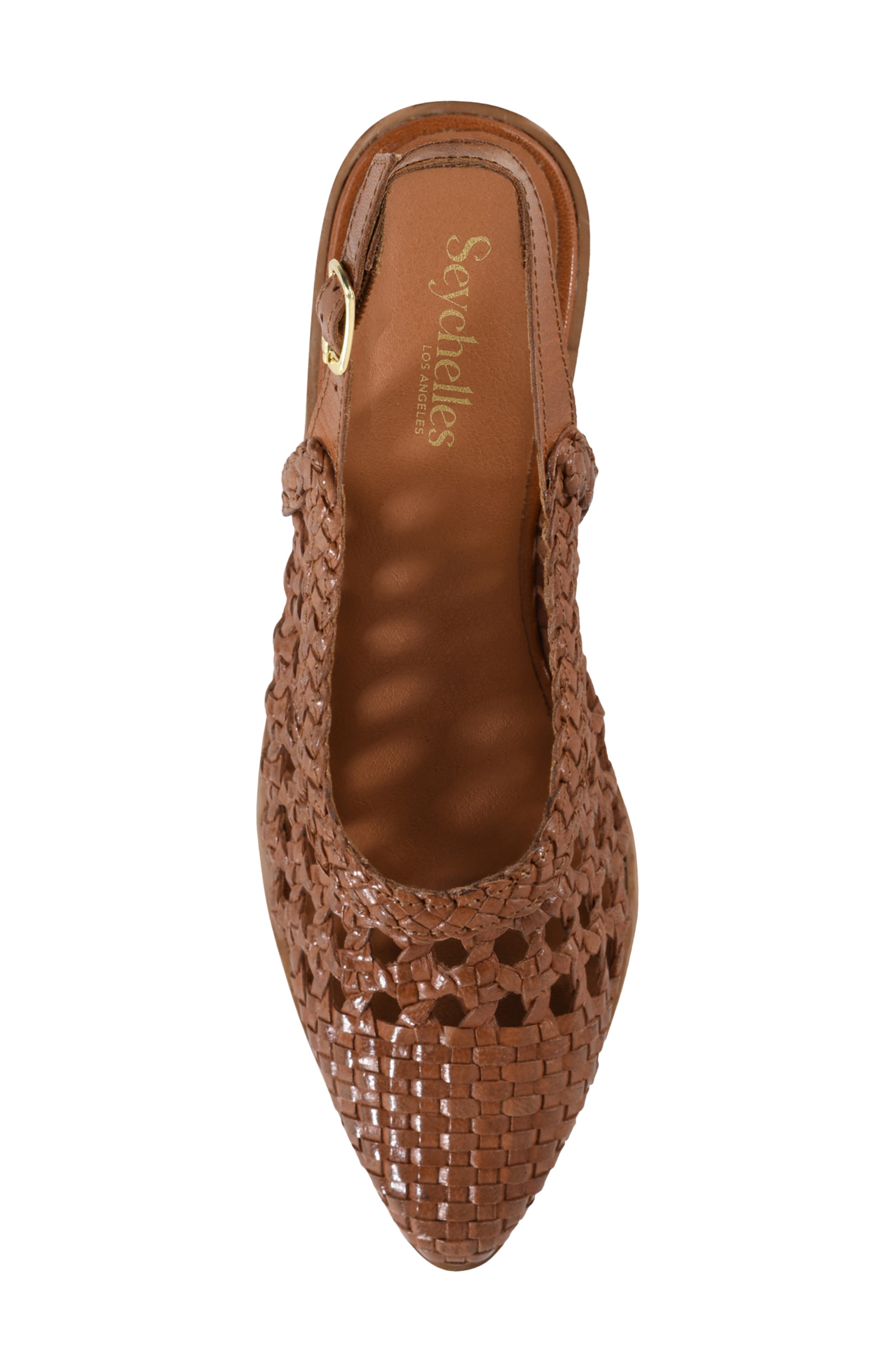 Roxanne Slingback Flat, Alternate, color, TAN