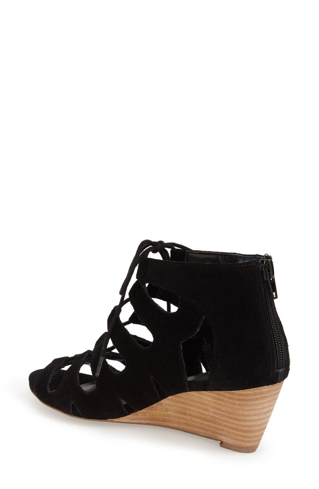 Sole Society 'Freyaa' Wedge Sandal, Alternate, color, 