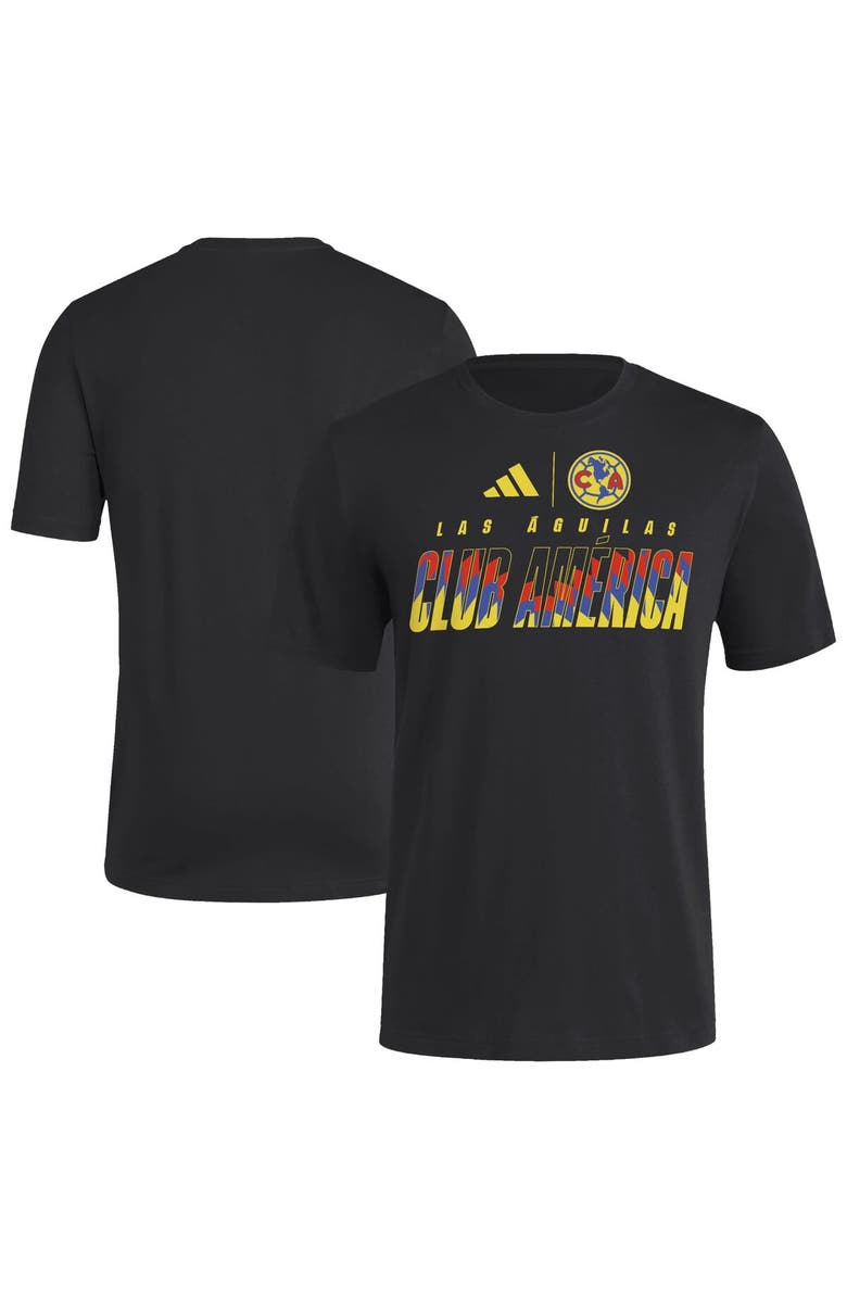 adidas Men's adidas Black Club America Leagues Cup T-Shirt, Main, color, Black