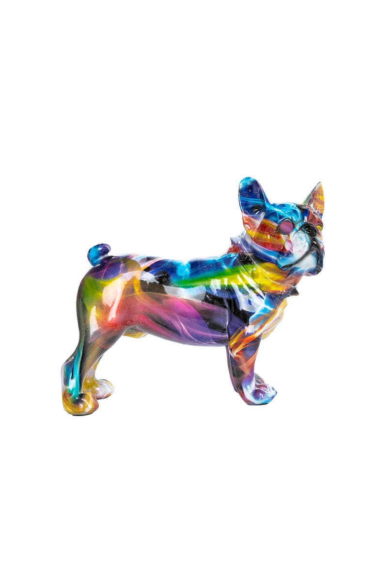 Plus Smoke Art Bulldog Ears Up, Alternate, color, MULTI-COLOR