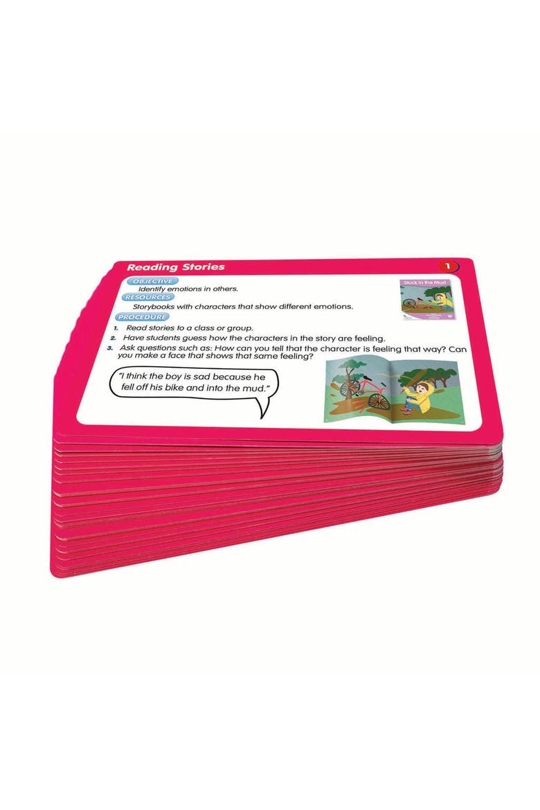 50 Emotion Activity Cards, Alternate, color, Multicolored