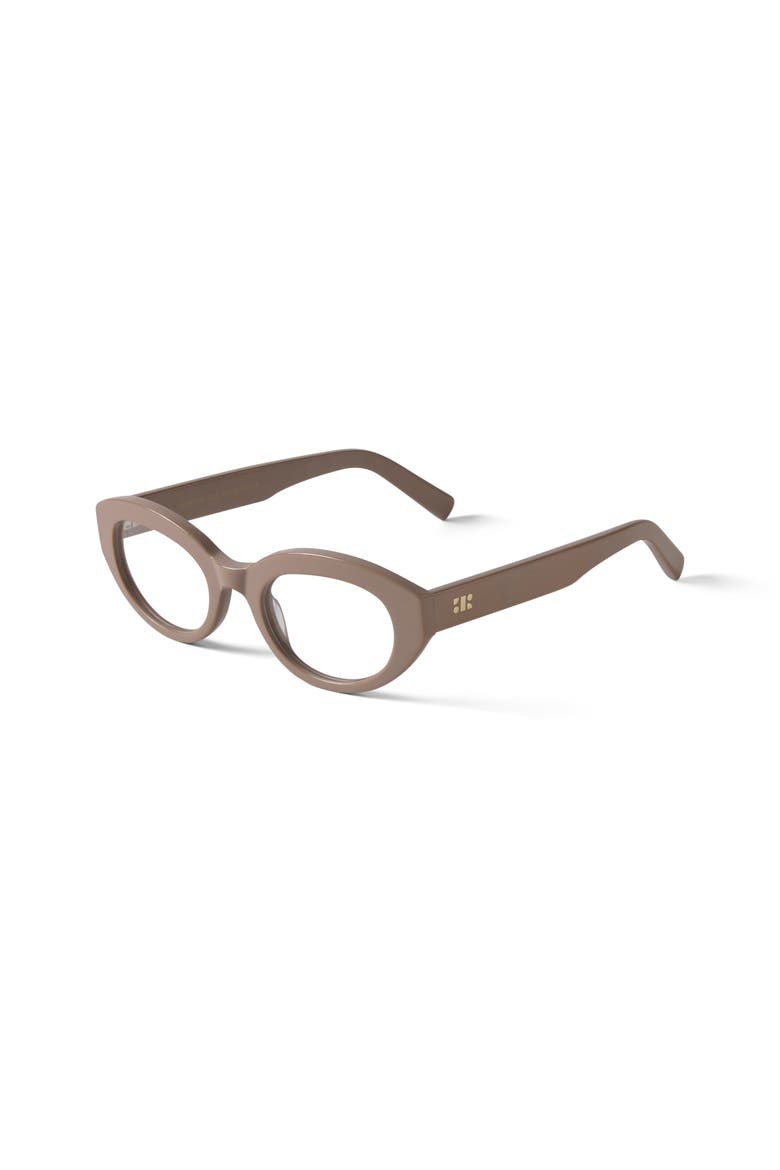 Monroe Blue Light Glasses, Alternate, color, Brown / Grey