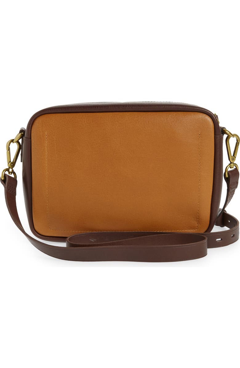 Madewell The Large Transport Colorblock Leather Camera Bag, Alternate, color,