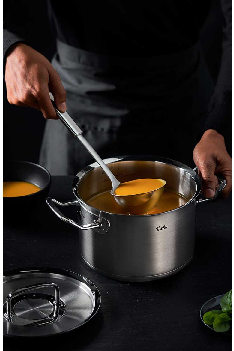 Original-Profi Collection Stainless Steel Set with Metal Lids, Alternate, color, Stainless Steel