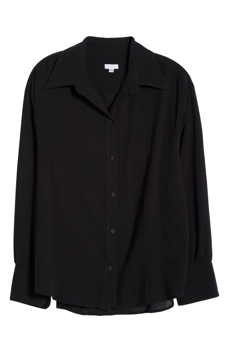 Andine Essen Bastia Cotton Gauze Button-Up Shirt, Alternate, color, 