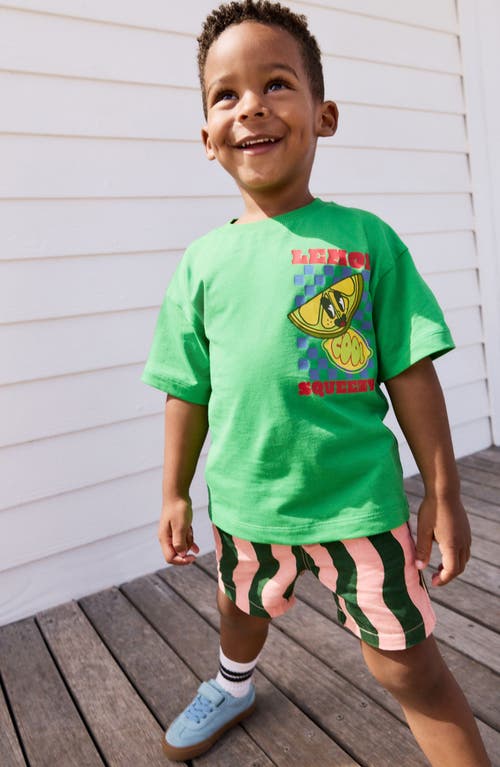 Next Kids' Lemon Cotton Graphic T-shirt