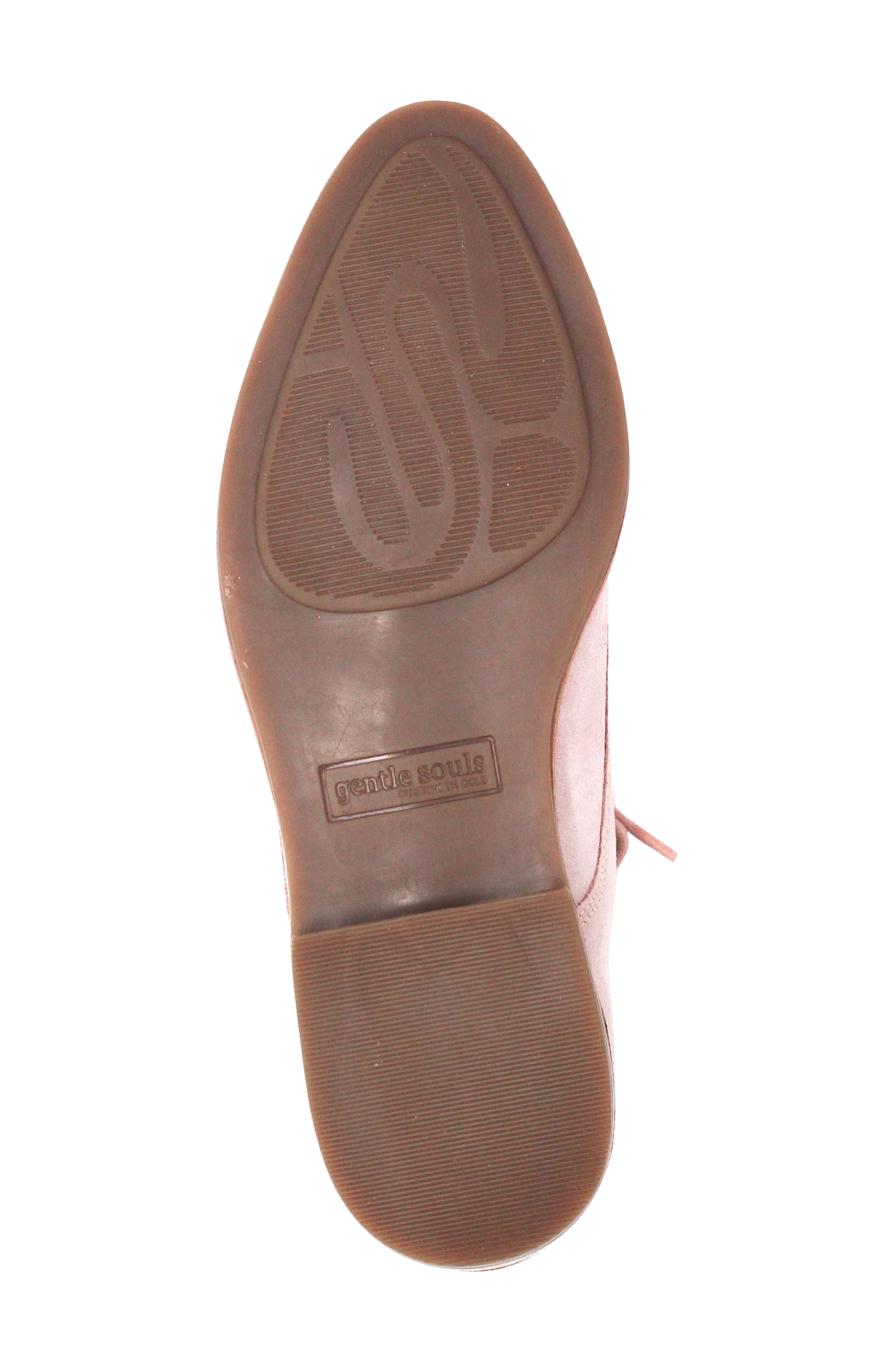 Gentle Souls Aronson Derby, Alternate, color, Violet Suede