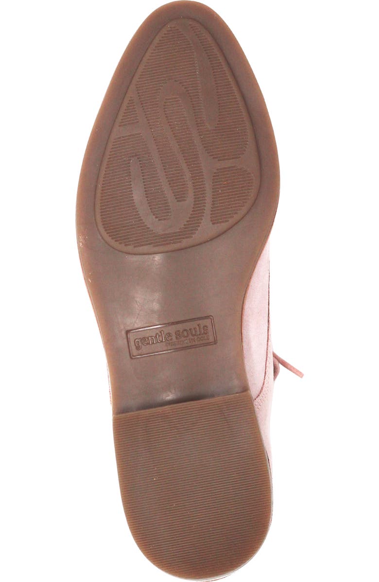 Gentle Souls Aronson Derby, Alternate, color, Violet Suede