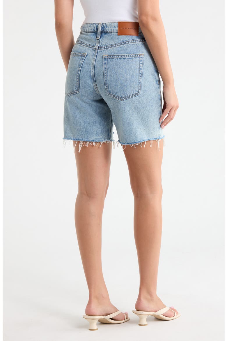 Baggy Denim Bermuda Shorts, Alternate, color, COME UP WASH