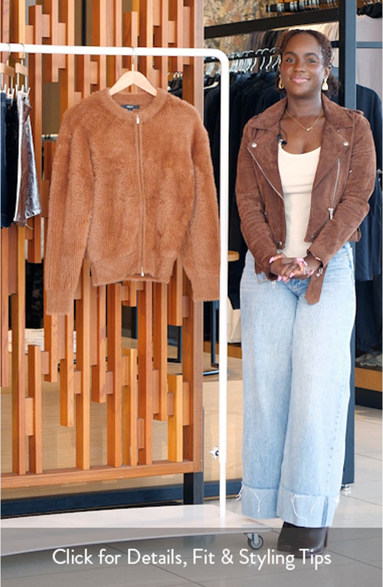 Zip Bomber Cardigan, sales video thumbnail