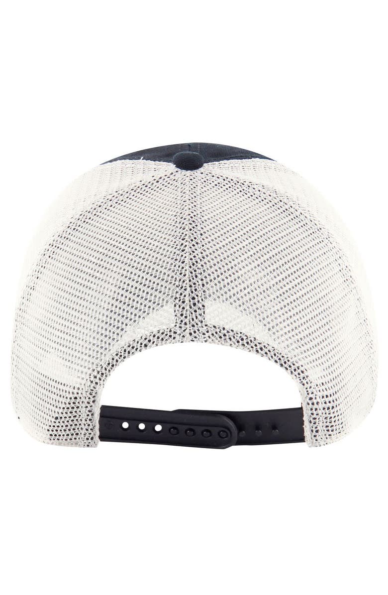 '47 Men's '47 Black Pittsburgh Steelers Clubhouse Boon Clean-Up Trucker Adjustable Hat, Alternate, color, 