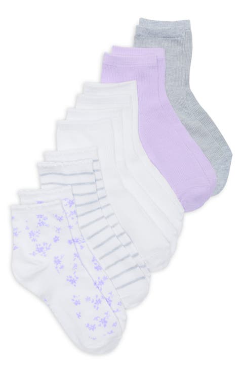 6-Pack Assorted Ankle Socks